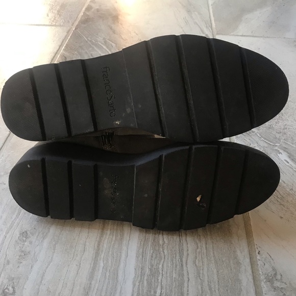 Franco Sarto Meridian Water-Resistant Suede Ankle Boots, Size 8M Women. - Picture 12 of 12